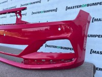 VW Polo Se Bluemotion Mk6 Hatchback 2021-2024 Front Bumper 4 Pdc Genuine [v649]