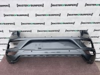 VW Troc T Roc R-line Hatchback Cabrio 2017-2021 Rear Bumper 4 Pdc Genuine [v678]