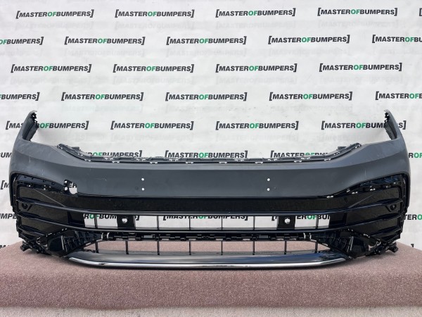 VW Tiguan R Line 5na Mk2 Lift 2020-2023 Front Bumper 6 Pdc Genuine [v672]