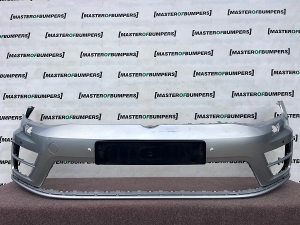 VW Golf R Mk7 Hatchback Estate 2013-2016 Front Bumper 4 Pdc +jets Genuine [v667]