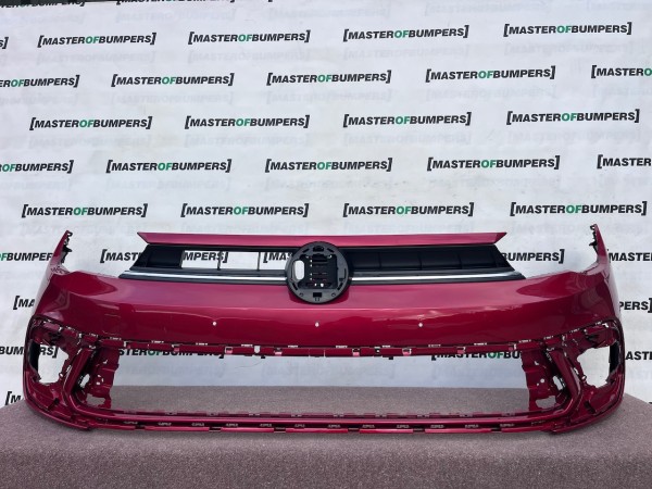 VW Polo Se Mk6 Lift Hatchback 2021-2024 Front Bumper No Pdc Genuine [v676]
