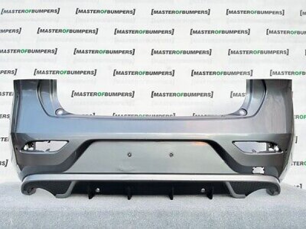 Volvo V40 R Design 2012-2019 Rear Bumper In Grey 4 Pdc Genuine [n207]