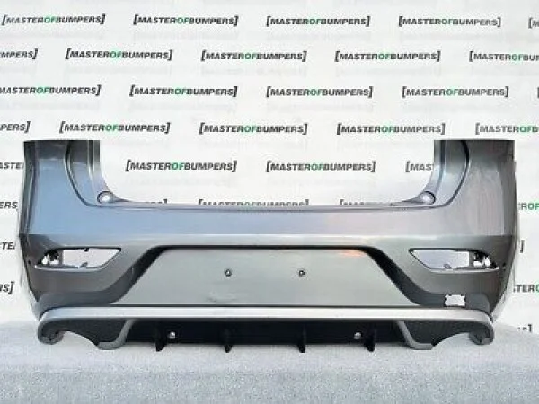 Volvo V40 R Design 2012-2019 Rear Bumper In Grey 4 Pdc Genuine [n207]