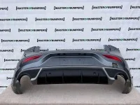 Volvo V40 R Design 2012-2019 Rear Bumper Grey 4 Pdc Genuine [n270]
