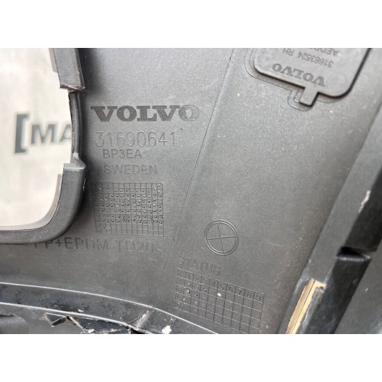Volvo Xc90 Inscription 2015-2019 Front Bumper 6 Pdc + Jets Genuine [n297]