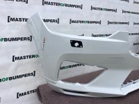 Volvo Xc60 R Design Suv 2017-2020 Front Bumper 4 Pdc + Jets Genuine [n442]
