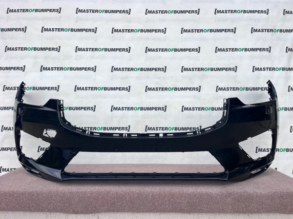 Volvo Xc60 R Design Suv 2017-2020 Front Bumper 6 Pdc + Jets Genuine [n452]