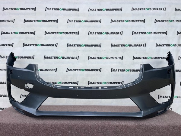 Volvo Xc60 R Design Suv 2017-2020 Front Bumper 4 Pdc + Jets Genuine [n450]