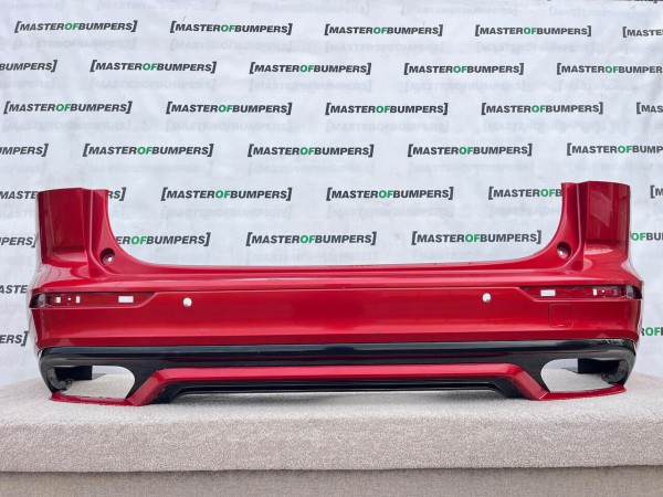 Volvo V60 R Design Estate Only 2018-2021 Rear Bumper 4 Pdc Genuine [n355]