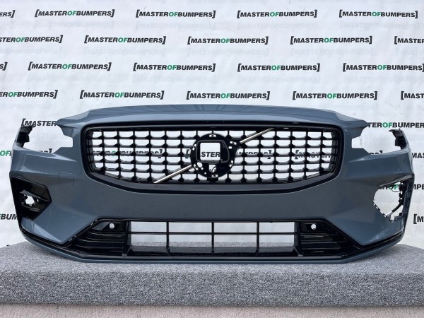 Volvo V60 S60 R Design Polestar T5 2018-2022 Front Bumper 4 Pdc Genuine [n375]