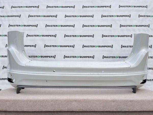 Volvo Xc60 Xc 60 R Design Face Lift 2013-2017 Rear Bumper White Genuine [n263]