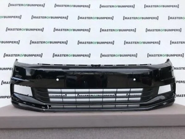 VW Touran 2015-2018 Front Bumper In Black Genuine [v571]
