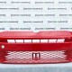 VW Caddy Van Mpv Mk5 2020-on Front Bumper In Red Genuine [v188]
