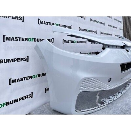 VW Id3 Id.3 2020-on Front Bumper White With Inner Bracket 4 Pdc Genuine [v440]