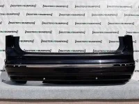 VW Tiguan R Line Mk2 2016-2019 Rear Bumper Black 6 Pdc Genuine [v610]