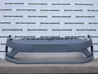 VW Golf Sportsvan Mk1 2015-2018 Front Bumper No Pdc + Jets Genuine [v661]