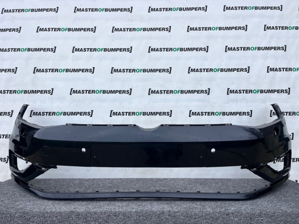 VW Golf Se Mk7 Face Lifting 2017-2019 Front Bumper 4 Pdc + Jets Genuine [v420]