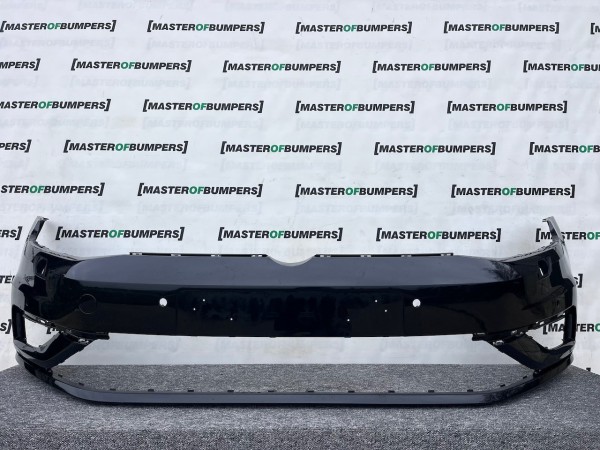 VW Golf Se Mk7 Face Lifting 2017-2019 Front Bumper 6 Pdc + Jets Genuine [v421]