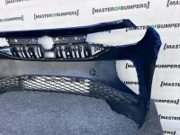 VW Id4 Id.4 Life Max 2021-2024 Front Bumper Blue 6 Pdc Genuine [v442]