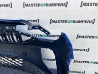 VW Id4 Id.4 Life Max 2021-2024 Front Bumper Blue 6 Pdc Genuine [v442]