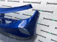 VW Id4 Id.4 Life Max 2021-2024 Front Bumper Blue 6 Pdc Genuine [v442]