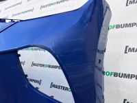 VW Id4 Id.4 Life Max 2021-2024 Front Bumper Blue 6 Pdc Genuine [v442]