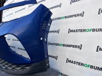 VW Id4 Id.4 Life Max 2021-2024 Front Bumper Blue 6 Pdc Genuine [v442]