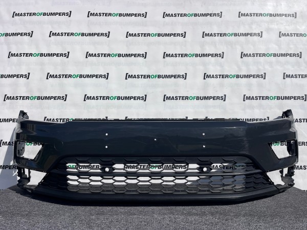 VW Tiguan Se 5na Mk2 2016-2019 Front Bumper 4 Pdc No Jets Genuine [v505]