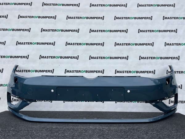 VW Golf Style Mk7.5 Lift Hatch 2017-2019 Front Bumper 6 Pdc Jets Genuine [v537]