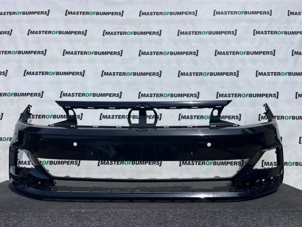 VW Polo Bluemotion Hatchback 2017-2021 Front Bumper 4 Pdc Genuine [v558]