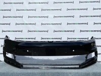 VW Touran Mk2 2015-2020 Front Bumper In Black Genuine [v93]