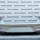 VW Golf R Line Mk8 2020-on Rear Bumper In Silver With Difuser Genuine [v240]