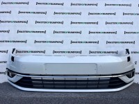 VW Golf Style Mk7.5 Lift Hatch 2017-2019 Front Bumper 4 Pdc Jets Genuine [v419]