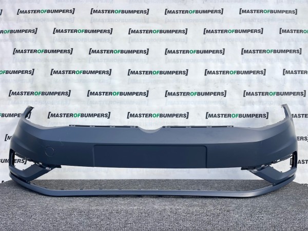 VW Golf Style Mk7.5 Lift Hatch 2017-2019 Front Bumper No Pdc Genuine [v483]