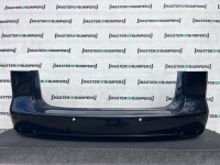 VW Touran Highline Se Mk2 Mpv 2011-2014 Rear Bumper 6 Pdc Genuine [v637]