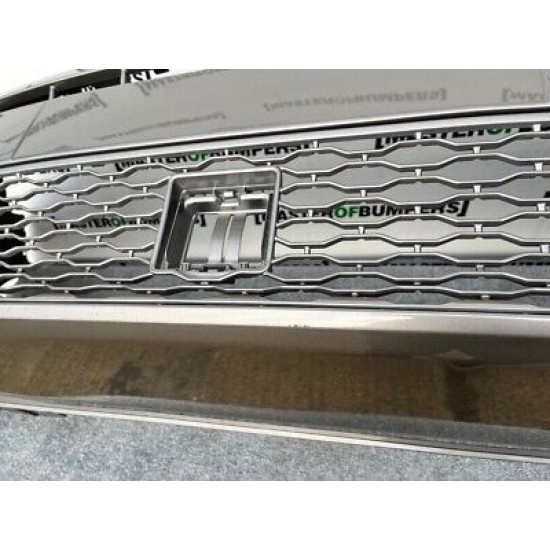 VW Caddy Van Mk5 C20 Cargo 2020-on Front Bumper Grey Genuine [v426]