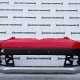 VW Cross Polo 2009-2013 Front Bumper Red With Lip Skirt Genuine [v524]