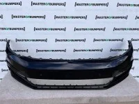 VW Touran Se Mk2 5t 2015-2020 Front Bumper Black 4 Pdc + Jets Genuine [v707]