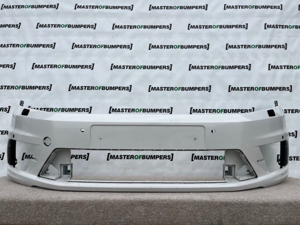 VW Caddy Passenger Short And Max 2015-19 Front Bumper 6 Pdc +jets Genuine [v818]