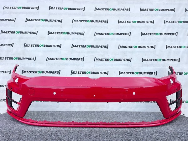 VW Golf R Mk7 Hatchback Estate 2013-2016 Front Bumper 4 Pdc Genuine [v444]