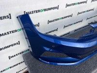 VW Polo Bluemotion Hatchback 2017-2021 Front Bumper 4 Pdc Genuine [v496]