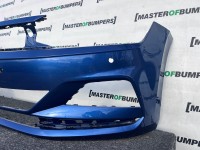 VW Polo Bluemotion Hatchback 2017-2021 Front Bumper 4 Pdc Genuine [v496]