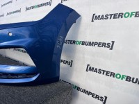 VW Polo Bluemotion Hatchback 2017-2021 Front Bumper 4 Pdc Genuine [v496]