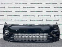 VW Touran R Line Evo Mpv Mk3 2017-2022 Front Bumper 4 Pdc + Jets Genuine [v500]