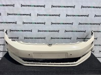 VW Touran Mk3 5t Mpv 2015-2020 Front Bumper Blue 6 Pdc + Jets Genuine [v549]