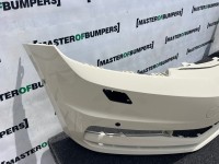 VW Touran Mk3 5t Mpv 2015-2020 Front Bumper Blue 6 Pdc + Jets Genuine [v549]
