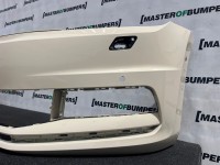 VW Touran Mk3 5t Mpv 2015-2020 Front Bumper Blue 6 Pdc + Jets Genuine [v549]