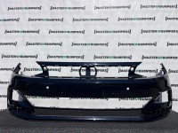VW Polo Bluemotion Hatchback 2017-2021 Front Bumper 4 Pdc Genuine [v590]