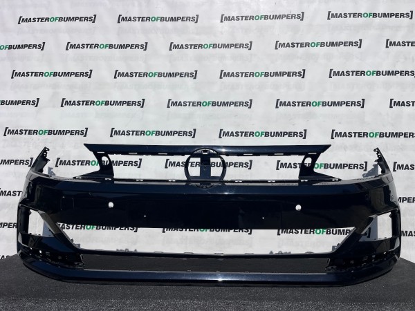 VW Polo Bluemotion Hatchback 2017-2021 Front Bumper 4 Pdc Genuine [v590]