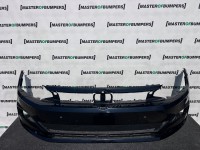 VW Polo Bluemotion Hatchback 2017-2021 Front Bumper 4 Pdc Genuine [v590]